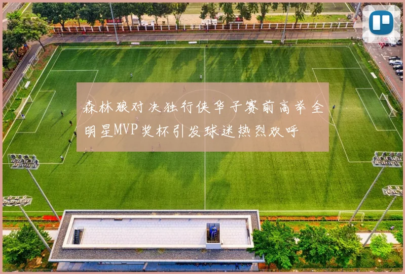 森林狼对决独行侠华子赛前高举全明星MVP奖杯引发球迷热烈欢呼