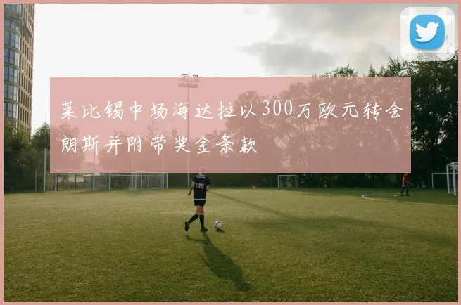 莱比锡中场海达拉以300万欧元转会朗斯并附带奖金条款